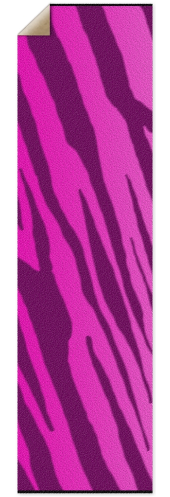 Double Pink Tiger Stripe Punk Nose Griptape 10 x 36 Inch Griptape
