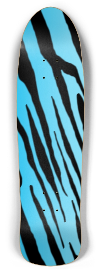 Retro Rocket Blue Tiger Stripe Deck Retro Rocket