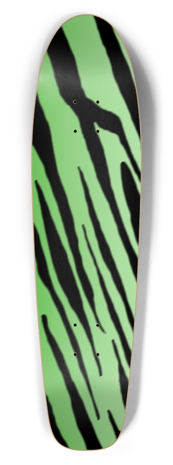 Green Tiger Stripe Bottle Tail Deck
