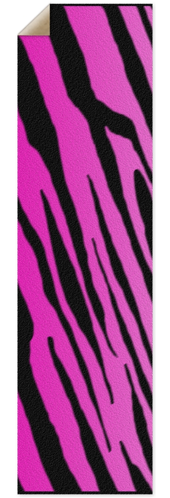 Pink Tiger Stripe Punk Nose Griptape 10 x 36 Inch Griptape