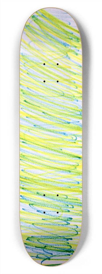 Scribbles 7-3/4 Skateboard Deck