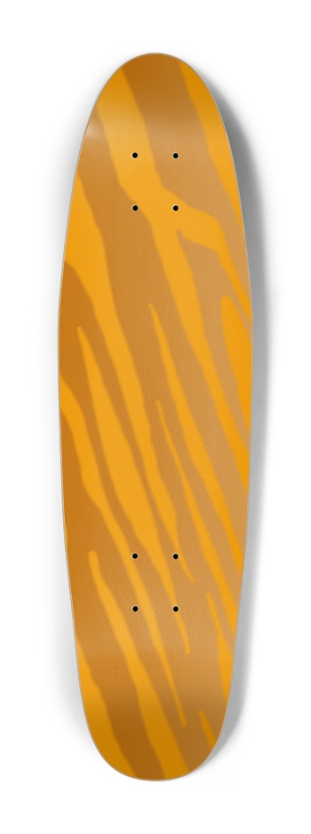 Golden Tiger Stripe Cruiser Deck Cruiser Shape