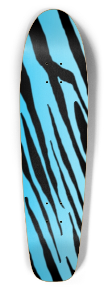 Bottle Tail Blue Tiger Stripe Deck