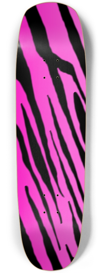 Pink Tiger Stripe Square Nose Deck