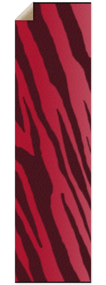 Double Red Tiger Stripe Competition Griptape 9 x 33 Inch Griptape
