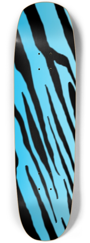Blue Tiger Stripe Square Nose Deck