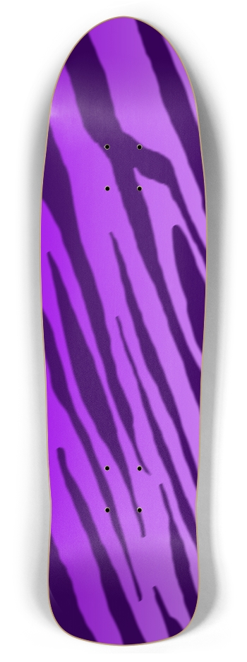 Double Purple Tiger Stripe Retro Rocket Deck Retro Rocket