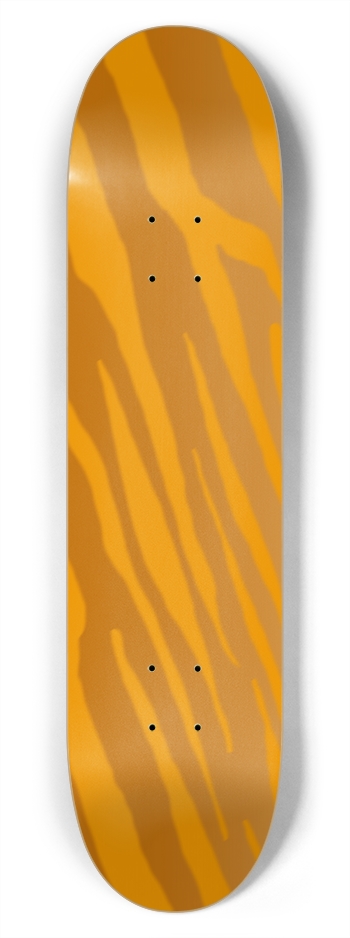 7 3/4" Golden Tiger Stripe Competition Deck 7-3/4 Skateboard Deck
