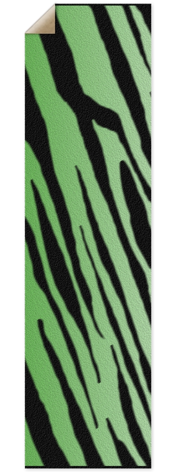 Green Tiger Stripe Competition Griptape 9 x 33 Inch Griptape
