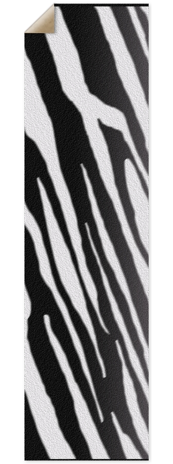 Inverse B+W Tiger Stripe Competition Deck Griptape 9 x 33 Inch Griptape