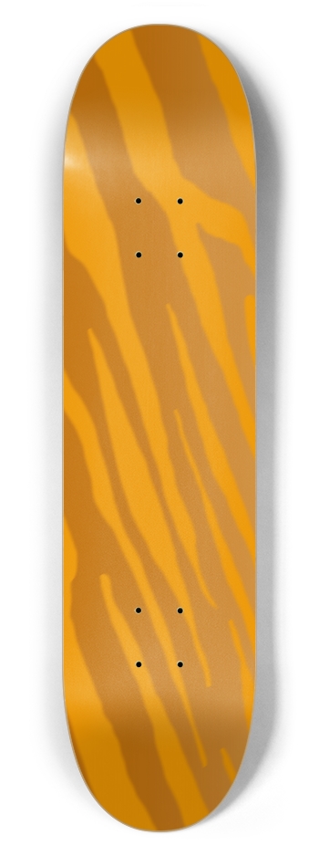 7 5/8" Golden Tiger Stripe Competition Deck 7-5/8 Skateboard Deck