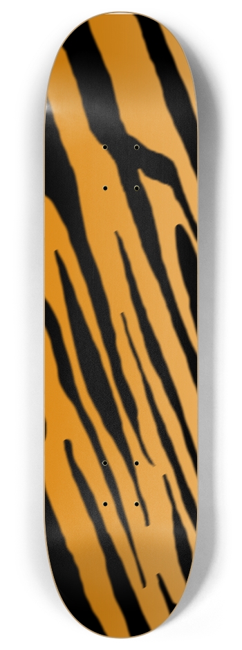 8" Tiger Stripe Competition Deck 8 Inch Skateboard Deck