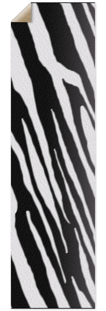 Inverse B+W Tiger Stripe Punk Nose Griptape 10 x 36 Inch Griptape