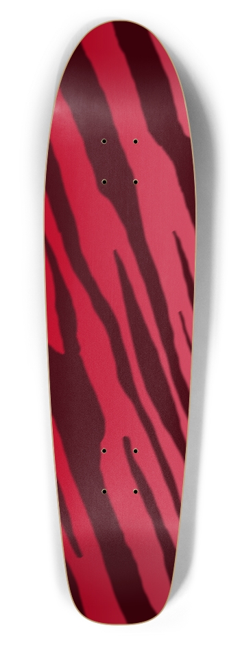 Double Red Tiger Stripe Bottle Tail Deck Bottle Tail