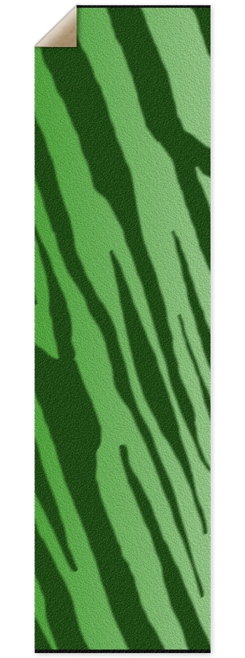 Double Green Tiger Stripe Competition Griptape 9 x 33 Inch Griptape