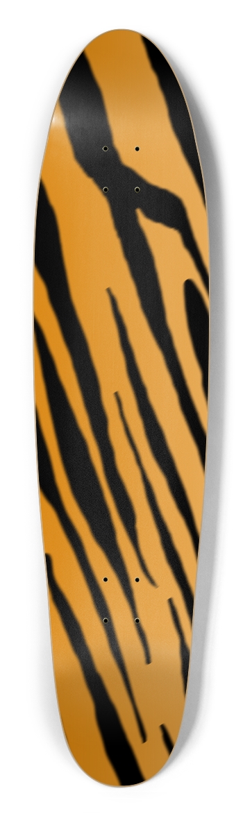 Tiger Stripe Longboard Deck Longboard Shape