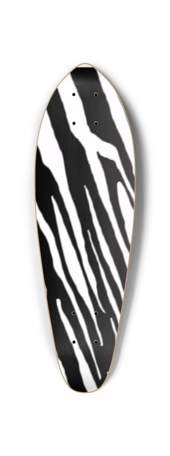 Inverse B+W Tiger Stripe Mini Cruiser Deck