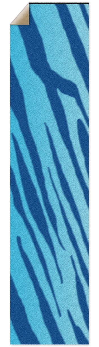 Double Blue Tiger Stripe Longboard Griptape Griptape for Longboards