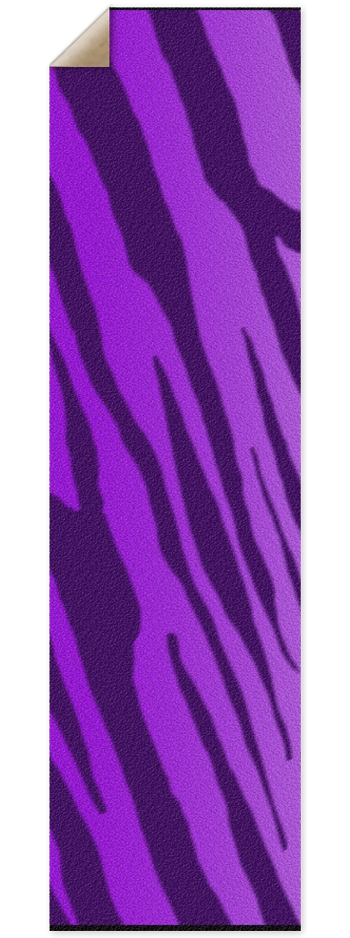 Double Purple Tiger Stripe Competition Griptape 9 x 33 Inch Griptape