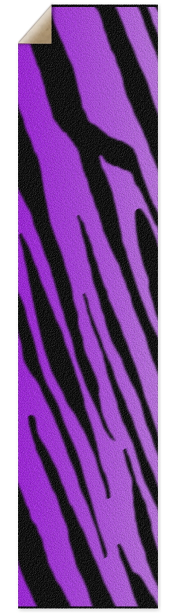 Purple Tiger Stripe Longboard Griptape Griptape for Longboards