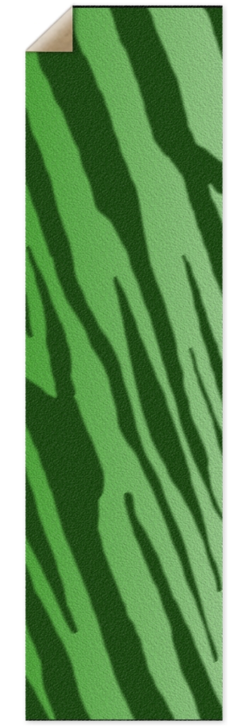 Double Green Tiger Stripe Punk Nose Griptape 10 x 36 Inch Griptape