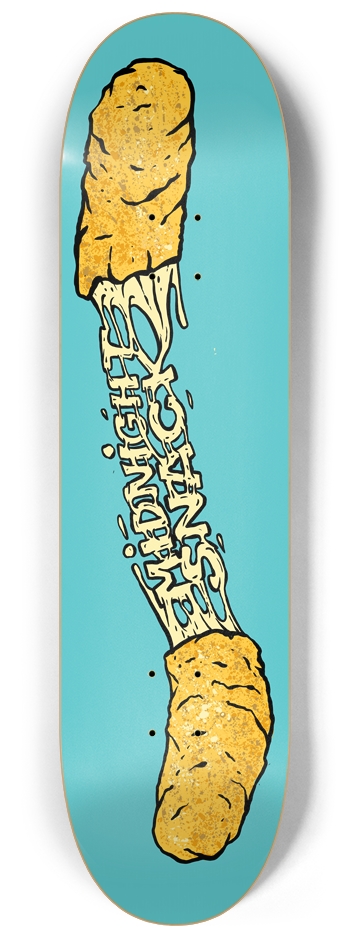 The Mozzarella Stick (8.25 Size) 8-1/4 Skateboard Deck