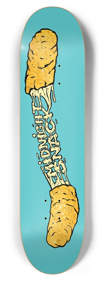 The Mozzarella Stick (7.875 Size) 7-7/8 Skateboard Deck