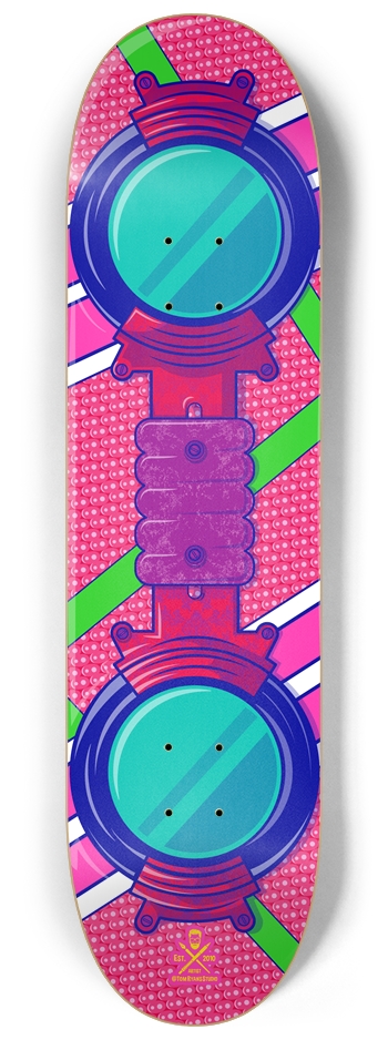 Back Hover Board 8 1/4 8-1/4 Skateboard Deck