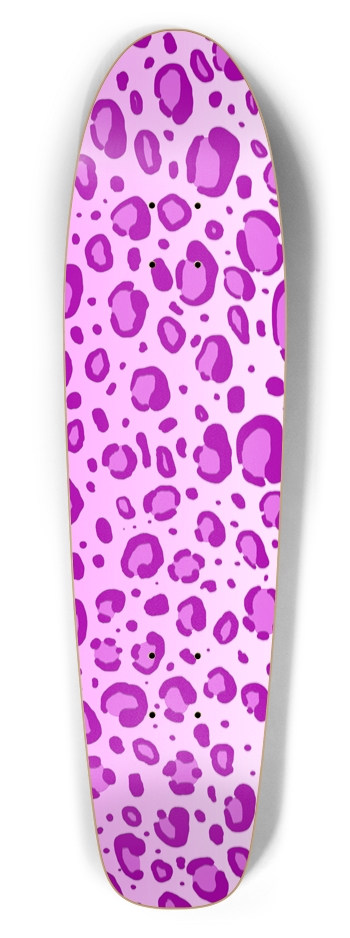Pink Leopard Print Bottle Tail Deck Bottle Tail