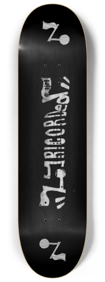 LYRICORDED PRODUCTIONS 8-1/4 Skateboard Deck