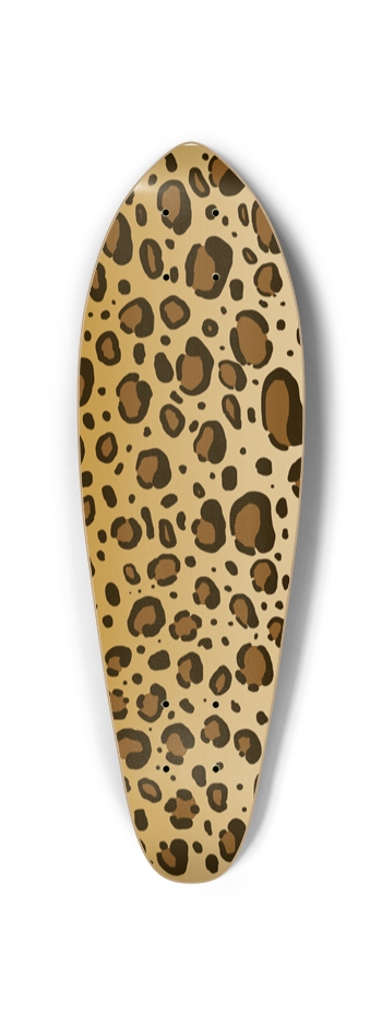 Leopard Print Mini Cruiser Deck Mini Cruiser