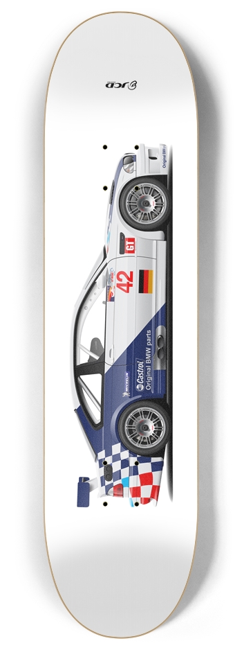 E46xGTR 8 Inch Skateboard Deck