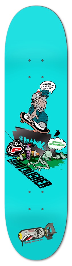 Prank Grind Crusher 7-3/4 Skateboard Deck