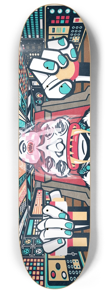 INVADERS! 8-1/4 Skateboard Deck