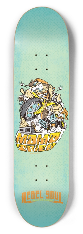 Mama Tried - 8.5" x 32" 8-1/2 Skateboard Deck