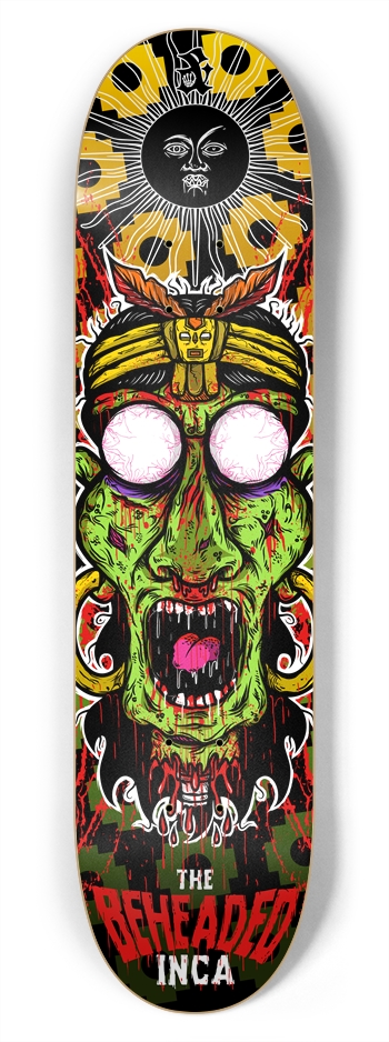 Beheaded 7-3/4 Skateboard Deck