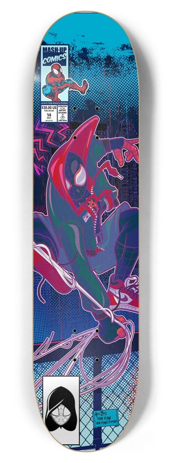 7 7/8 Miles 7-7/8 Skateboard Deck
