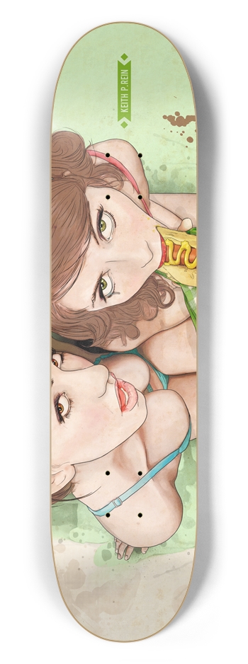 Life's a Picnic 7.5 7-1/2 Skateboard Deck