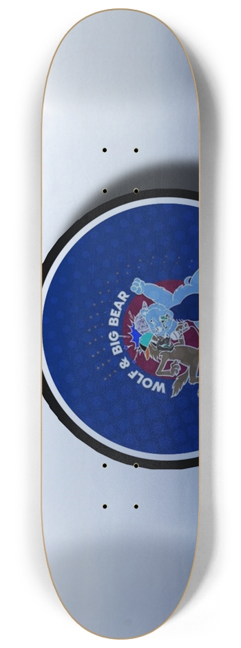 Cool Blue Logo Design  8-1/4 Skateboard Deck