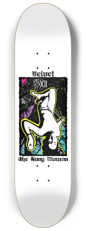 The Hung Woman 8-1/4 Skateboard Deck