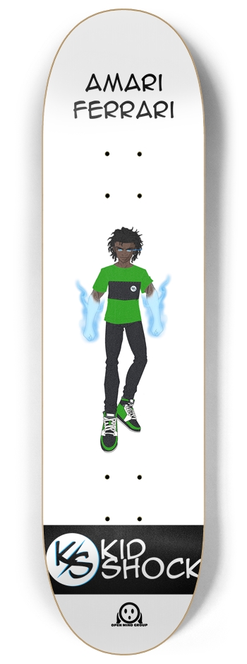 OMG Amari Ferrari 8-1/4 Skateboard Deck