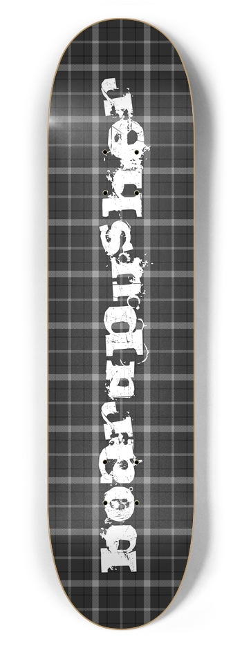 Plaid #2 7-5/8 Skateboard Deck