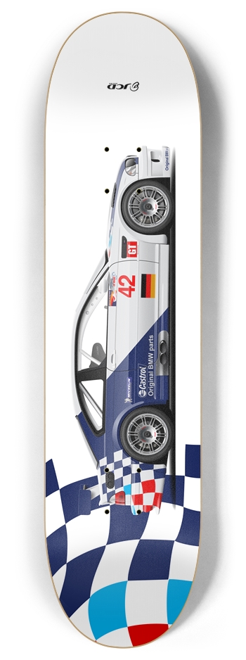 E46xGTR 8 Inch Skateboard Deck