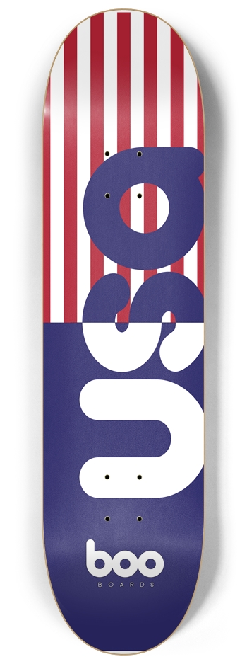 Team USA Deck 8-1/4 Skateboard Deck