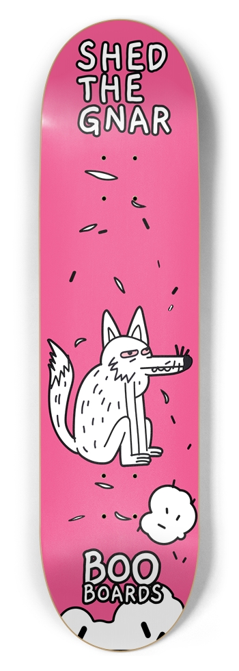 Shed The Gnar 8-1/2 Skateboard Deck