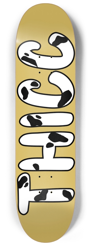 Thicc Board- MOO 8-1/4 Skateboard Deck