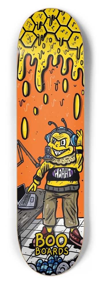 Woaht Bee 8-1/2 Skateboard Deck
