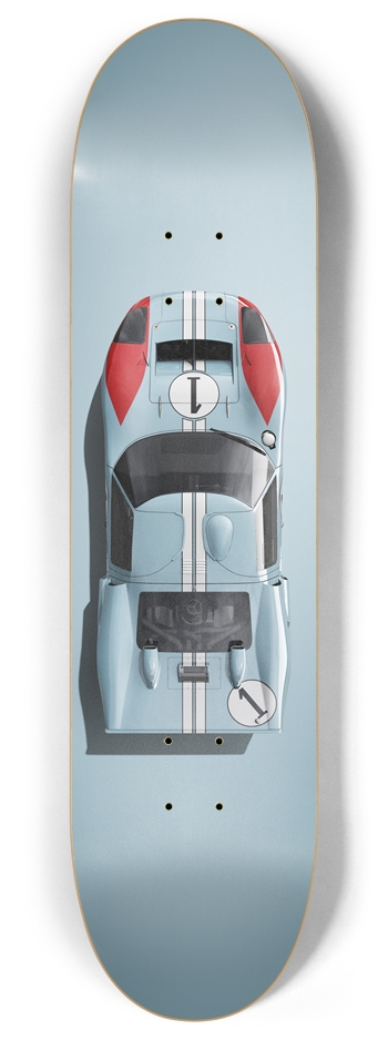 GT40 8 Inch Skateboard Deck