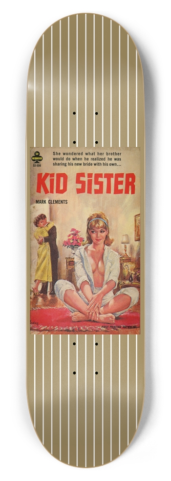 Pulp Fiction Novel Series - Kid Sister 8.75 (Lines 8-3/4 Inch Skateboard