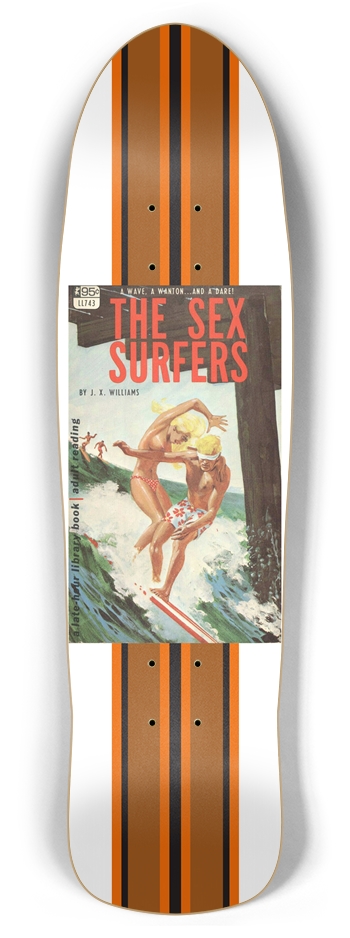Pulp Fiction Novel Series The Sex Surfer (Retro) Retro Rocket